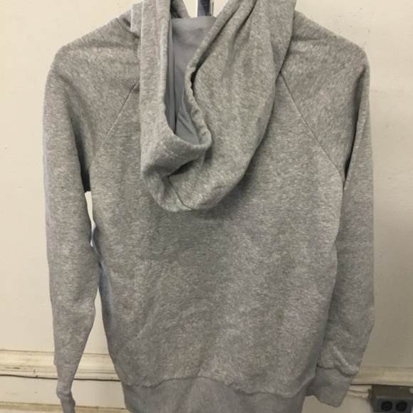 Women’s Under Armour Rival Hoodie - Grey - Picture 2 of 2